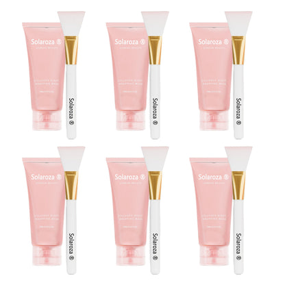 💝Achieve radiant, firm skin without the mess. Our collagen mask peels away impurities, revealing a youthful glow 75 ml—applicator included