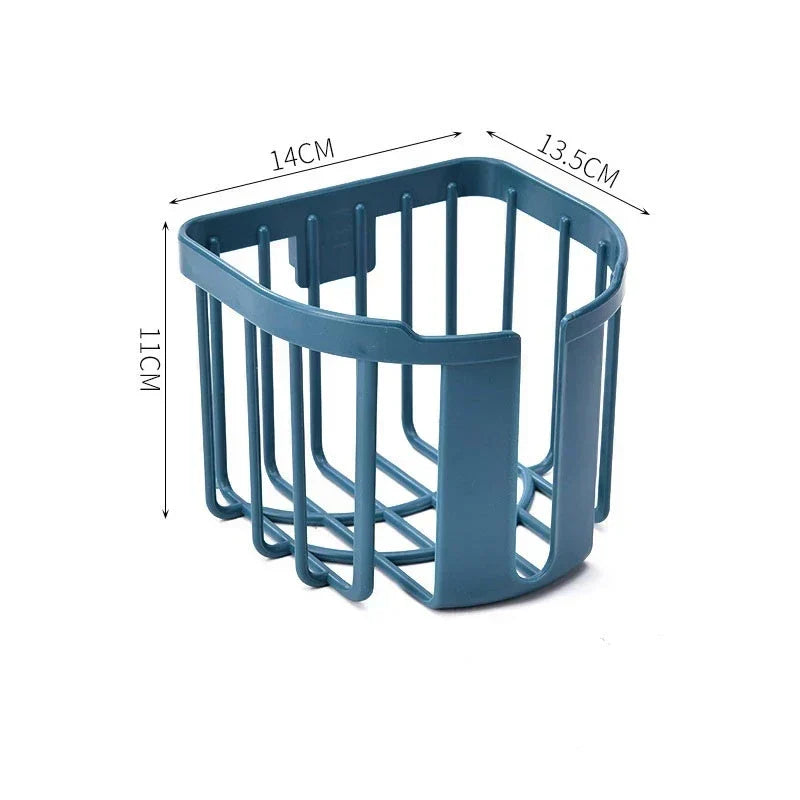 Wall-Mounted Toilet Paper Shelf – Punch-Free, Easy Install (Copy)