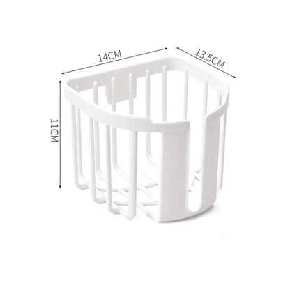 Wall-Mounted Toilet Paper Shelf – Punch-Free, Easy Install (Copy)